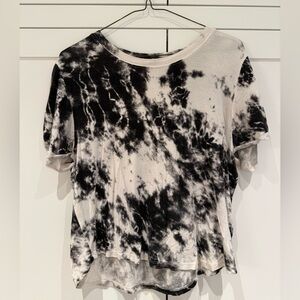 tie dye crop top